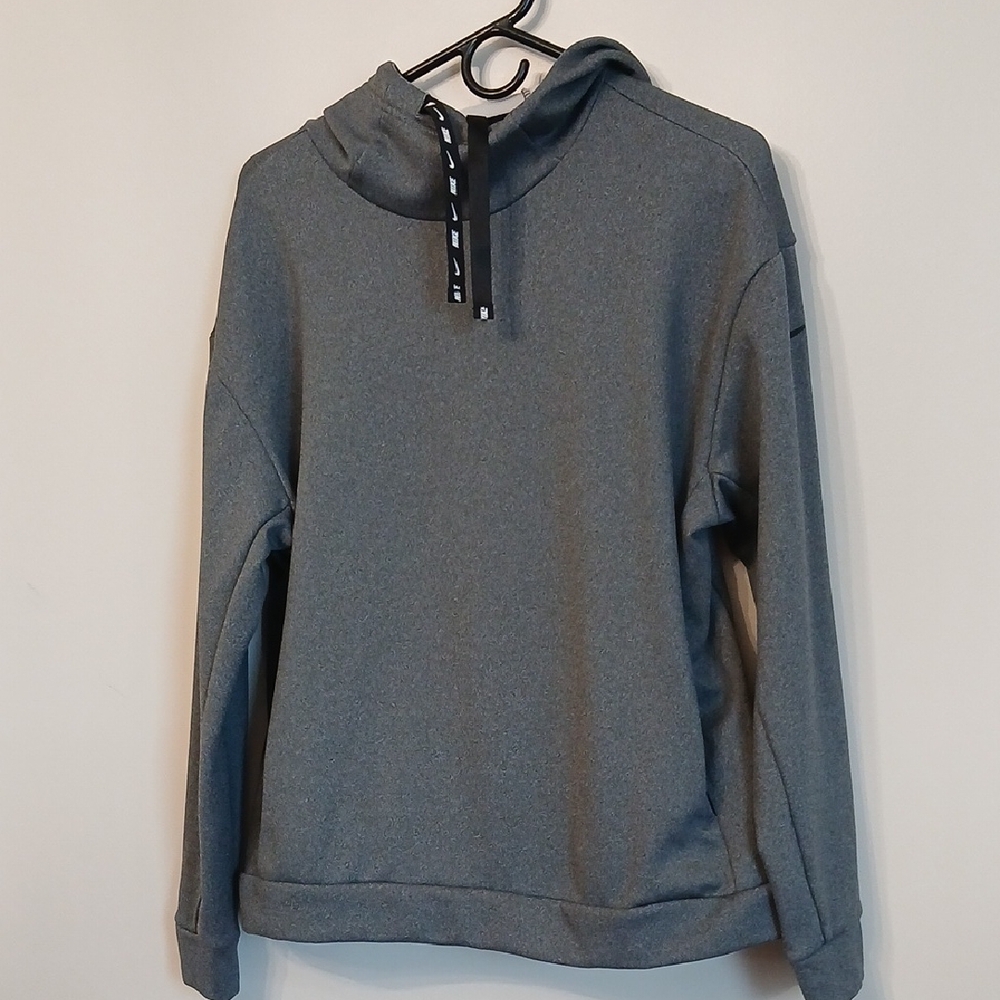 Nike Black and White Hoodie